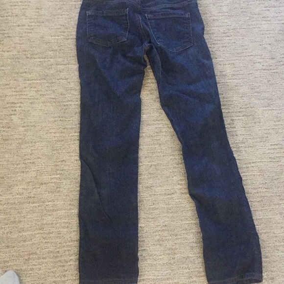 Dark wash straight leg jeans - Picture 2 of 3